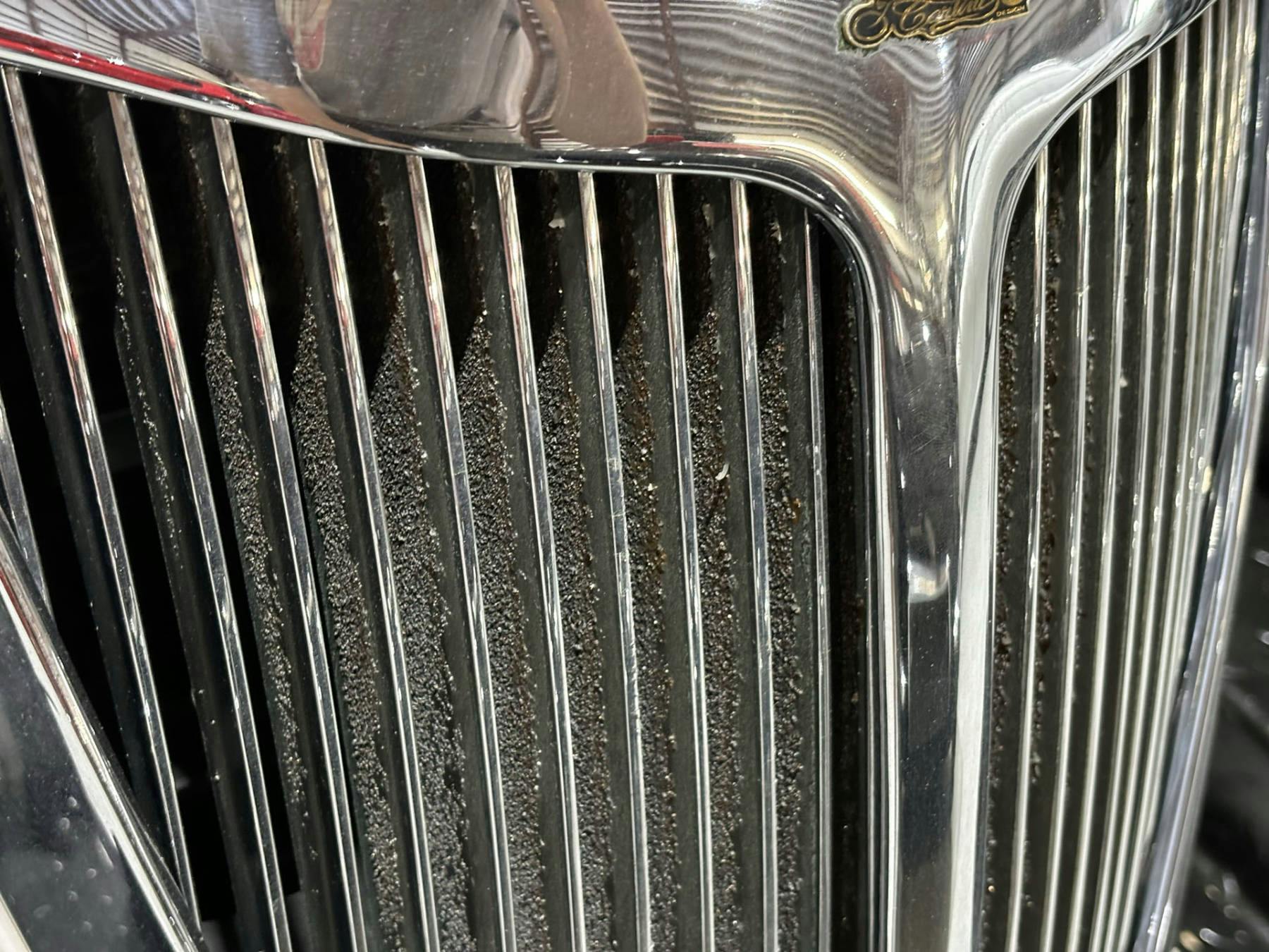 1999 Plymouth Prowler George Foreman exterior grille oxidization detail