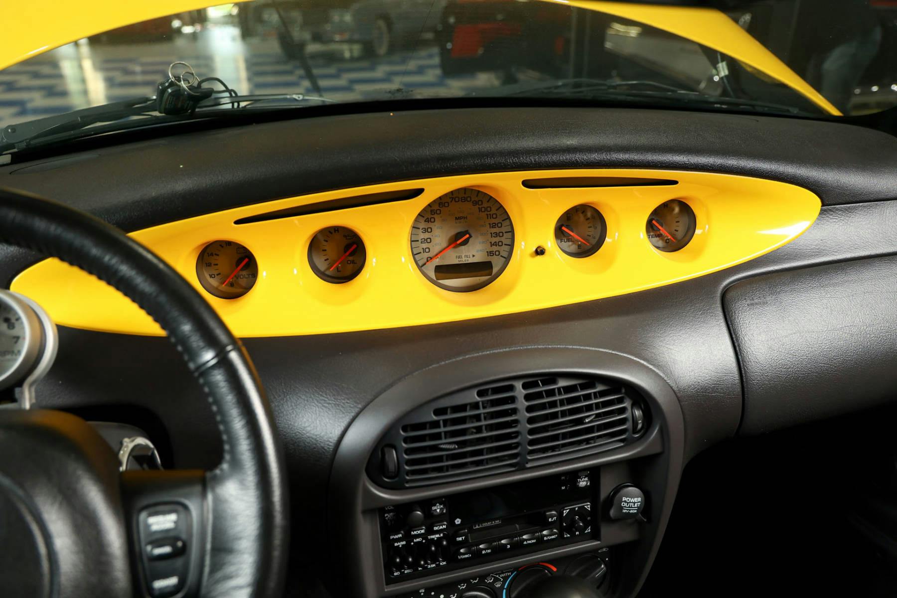 1999 Plymouth Prowler George Foreman interior dashboard detail