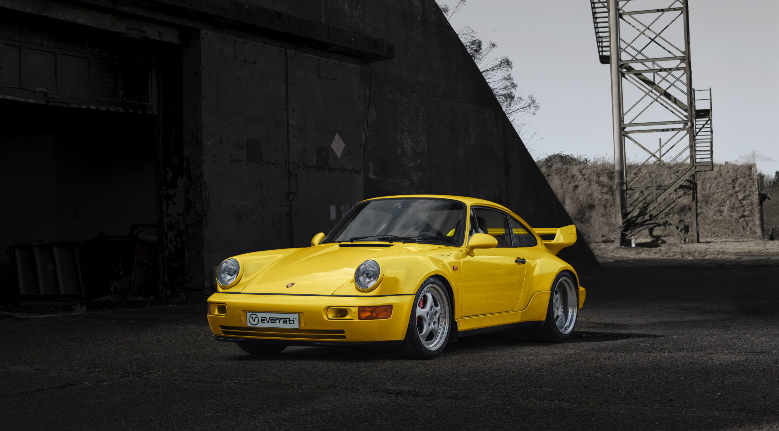 Mellow yellow Porsche 911 RSR tribute goes electric - Hagerty Media