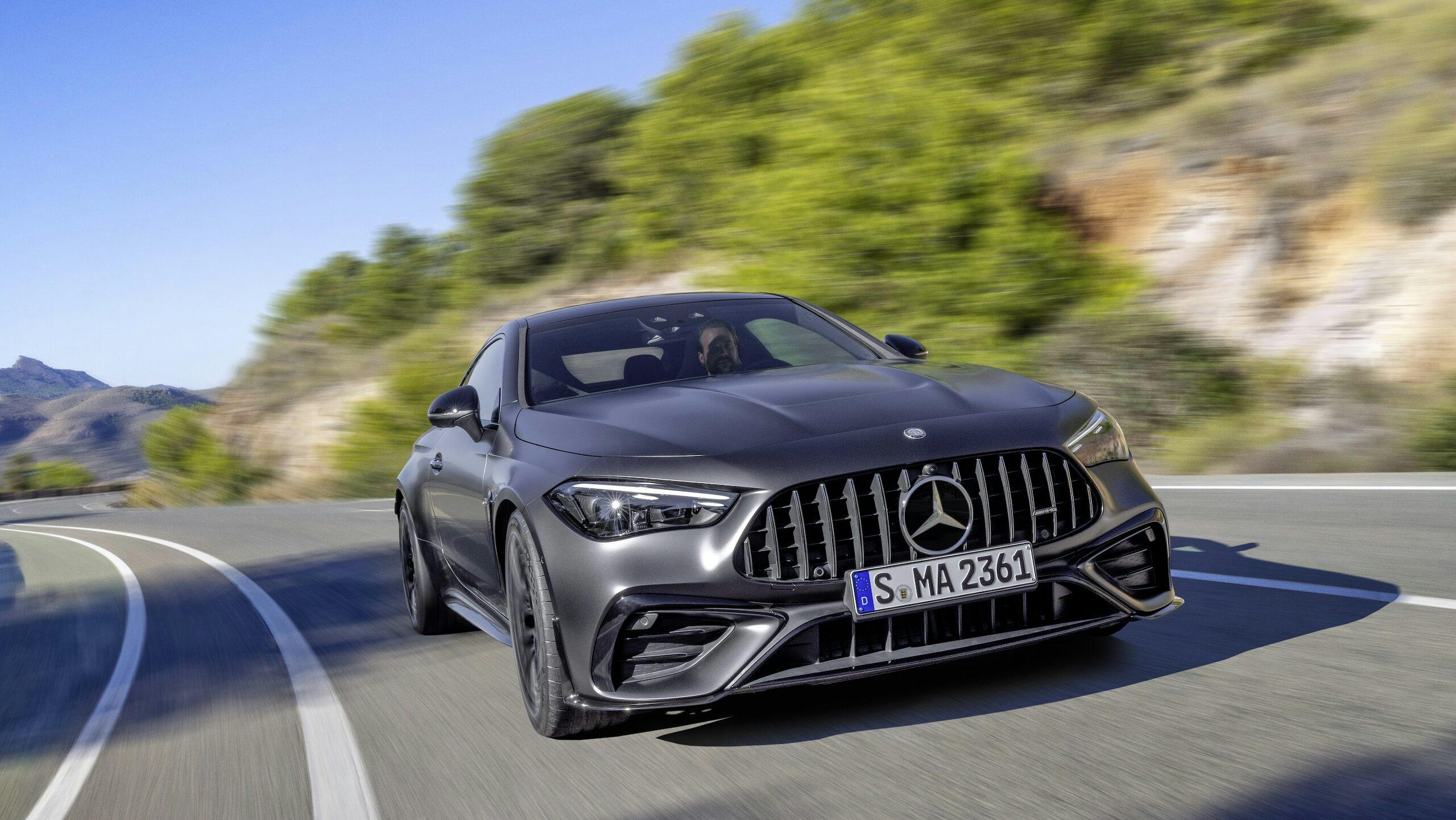 2024 Mercedes-AMG CLE 53 Coupe gets electric and exhaust gas turbos -  Hagerty Media