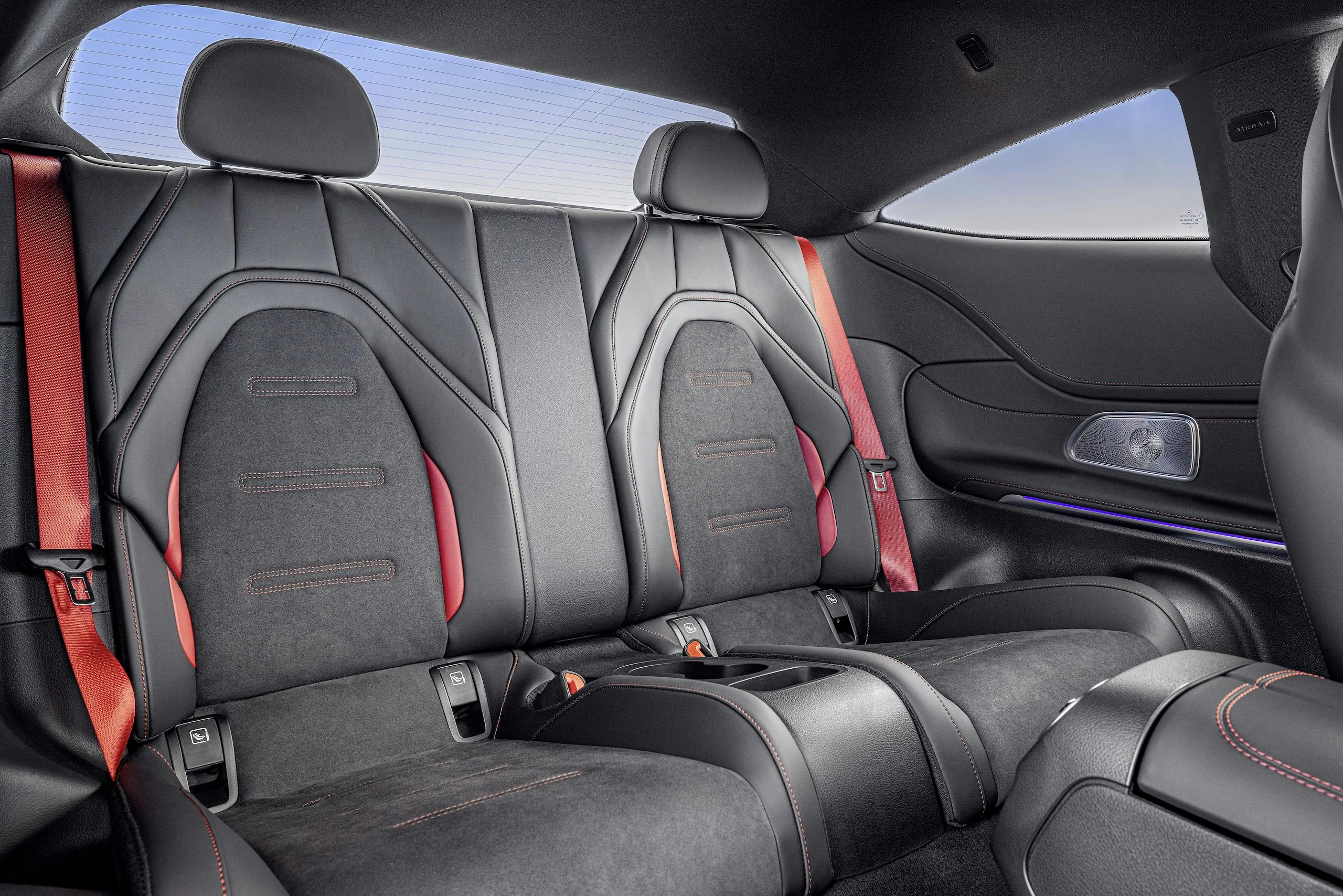 Mercedes-AMG CLE Coupé interior rear seat