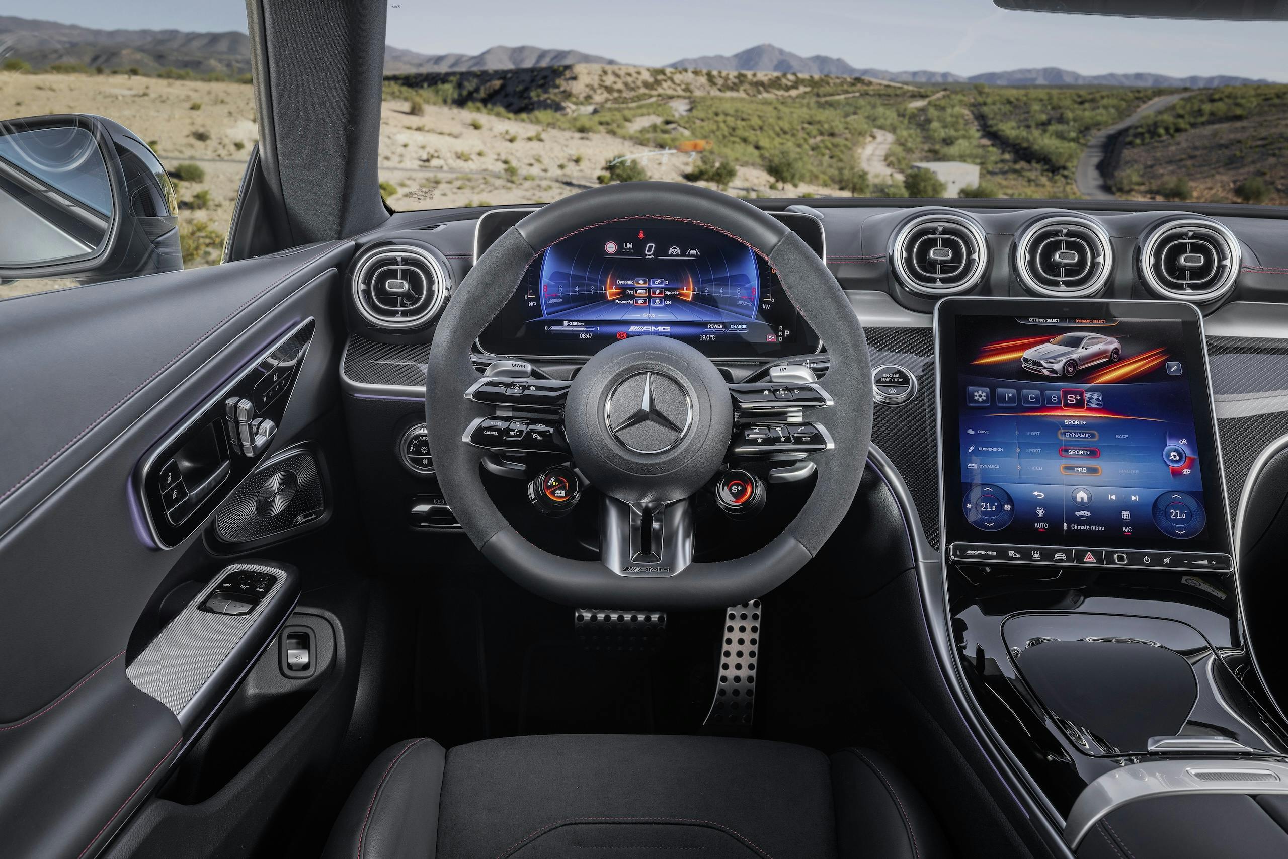 Mercedes-AMG CLE Coupé interior
