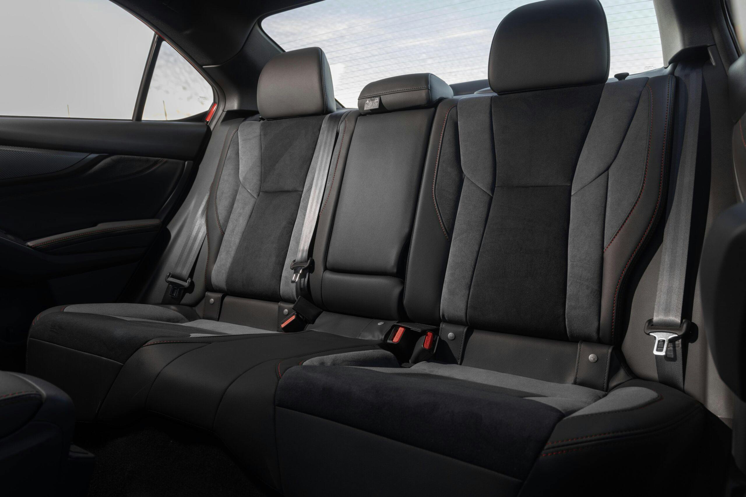 2024 Subaru WRX TR interior back seat