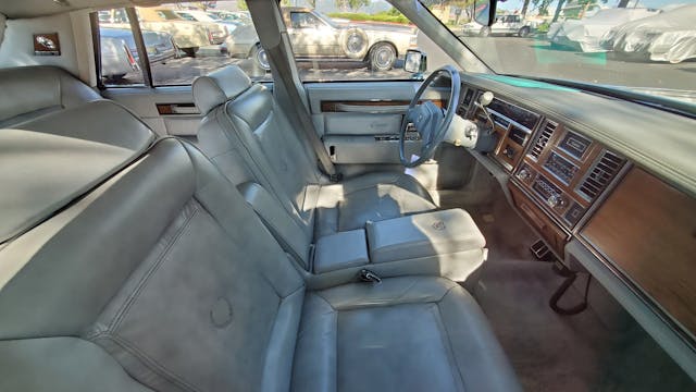 1980 Cadillac Seville Elegante interior seats