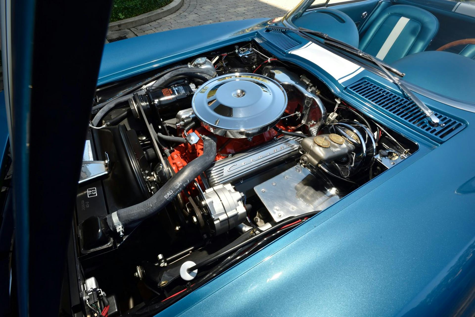 1963 Chevrolet Corvette Harley Earl Styling Car engine