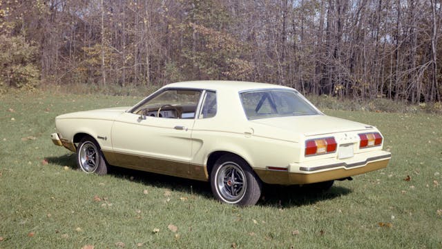 1975 Ford Mustang rear three quarter