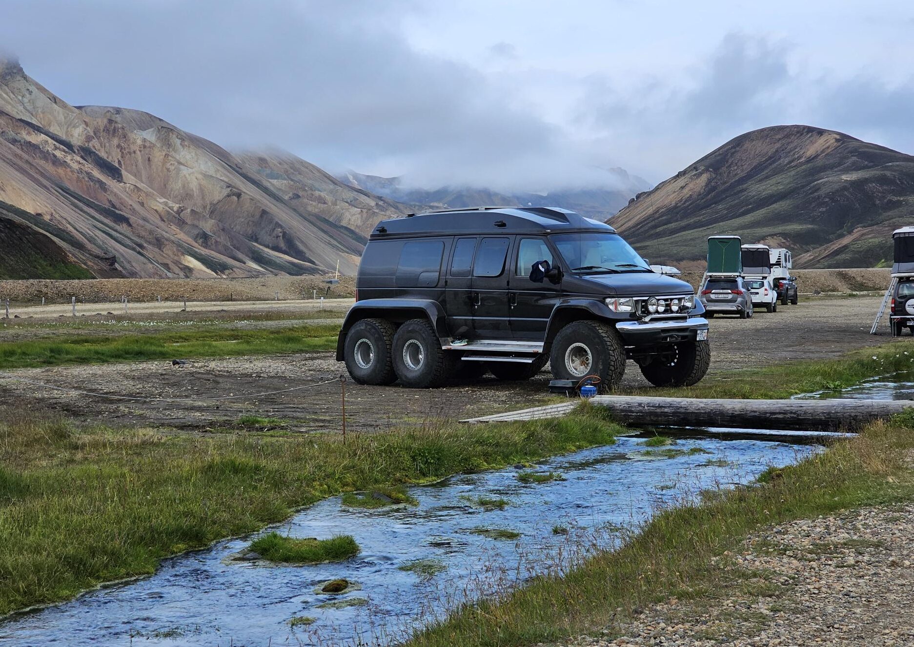 Fighter Pilot Diaries Iceland does car camping a bit differently