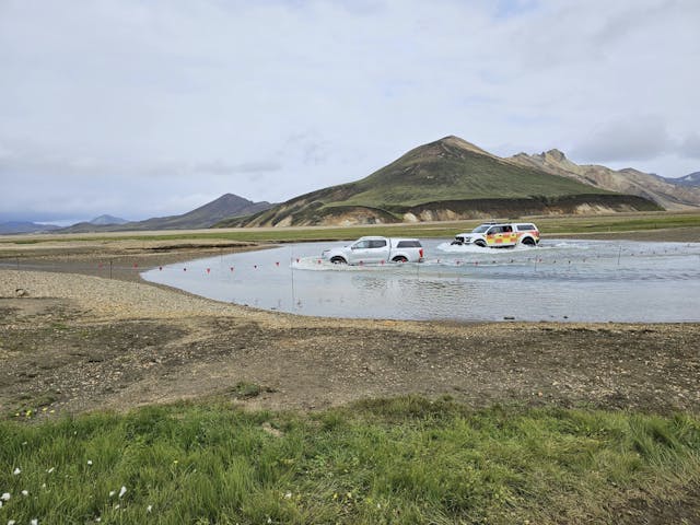 Iceland River crossing