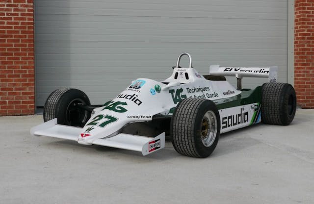 Earlier F1 cars, like this 1981 Williams FW07, are among the most user-friendly to drive and maintain