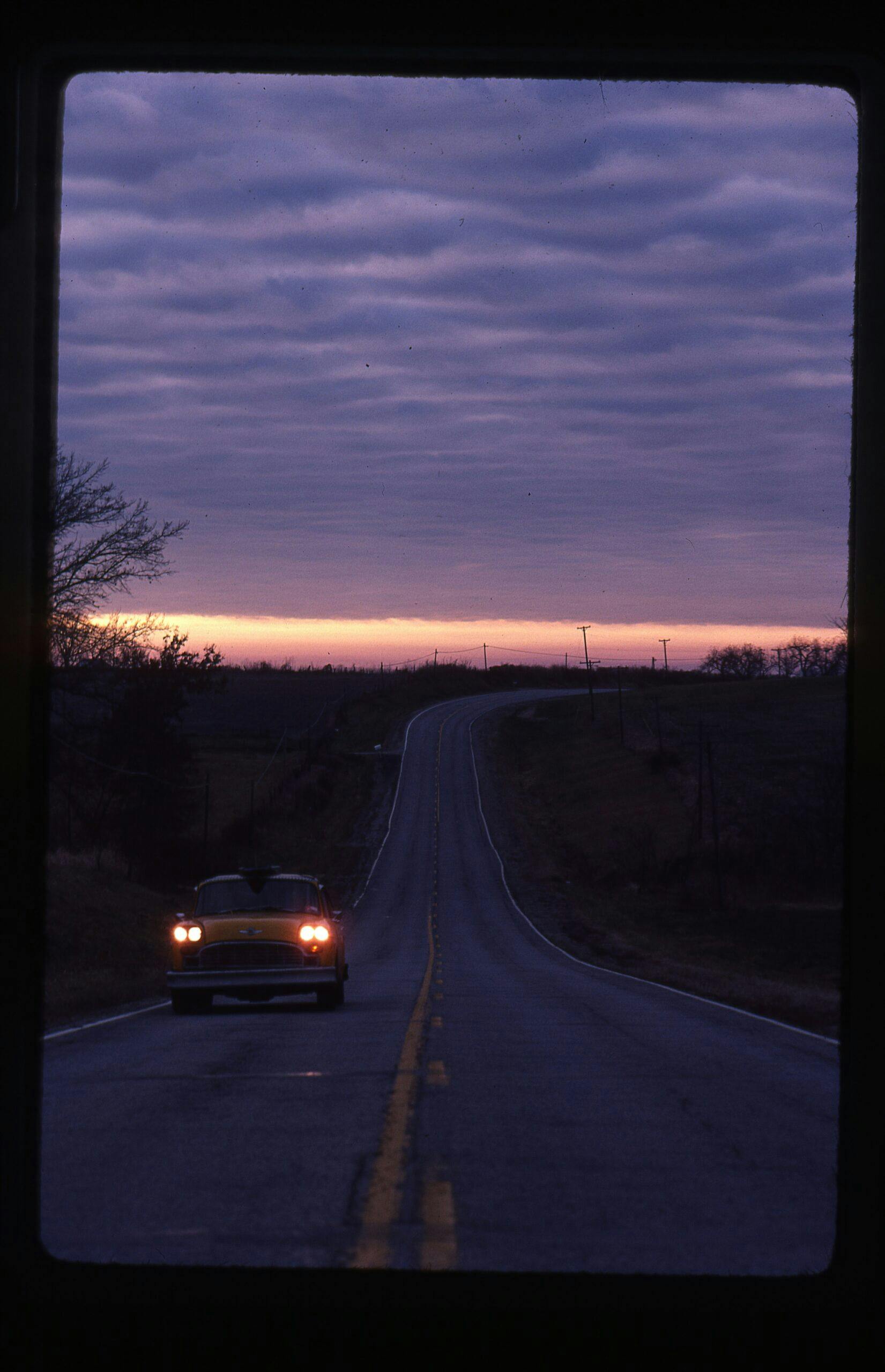 Checker Cab 1981 John L Stein cross country road trip