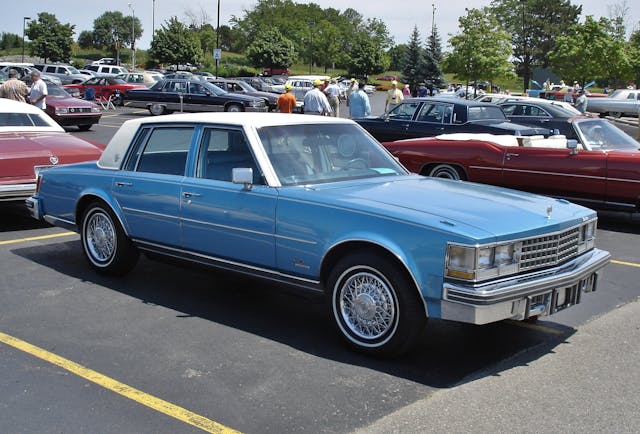 1976 Seville at the 2015 CLC Grand National show in Brookfield, Wisconsin