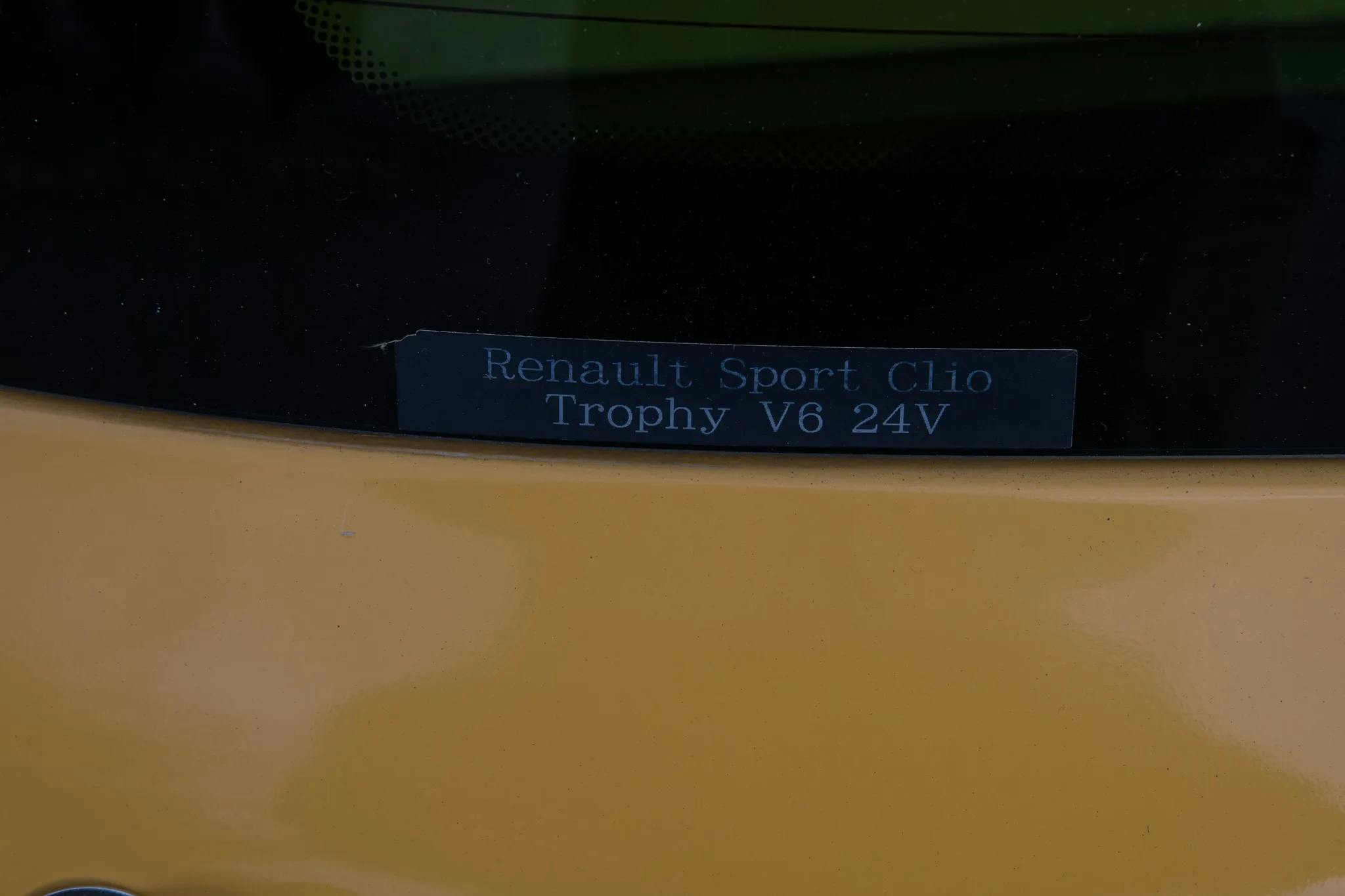 Renault Clio sticker