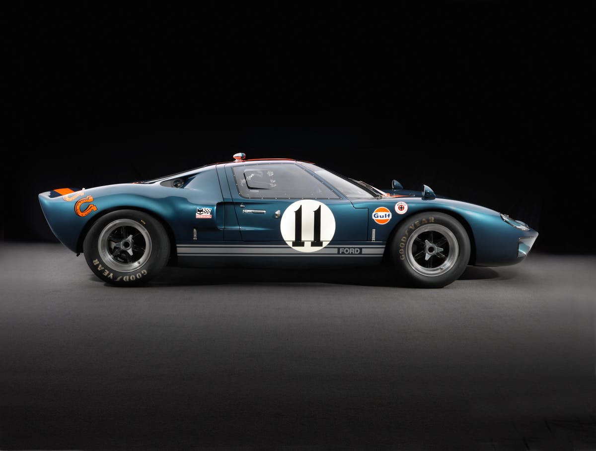 Revs Institute Ford GT40 1966 side profile