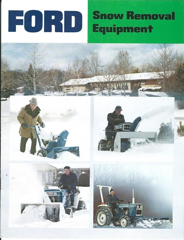 Ford snow removal cover