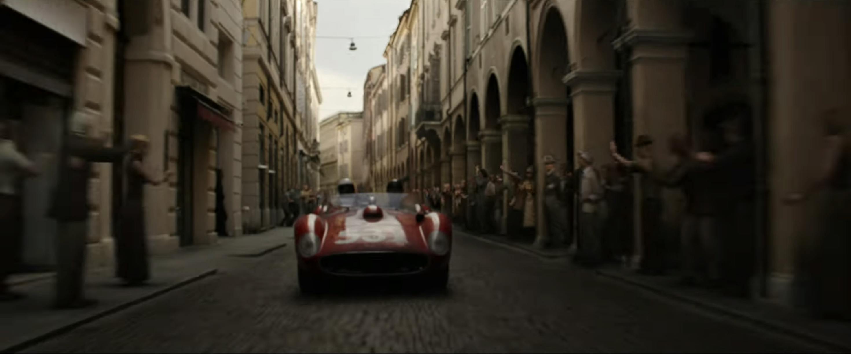 Ferrari film racing action still