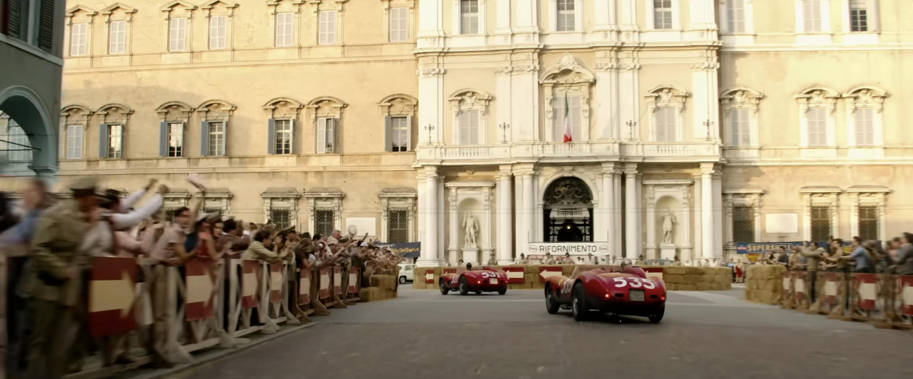 Ferrari film racing action still