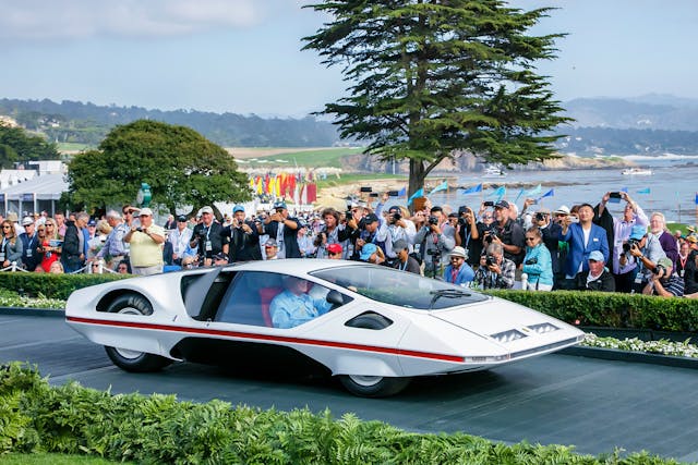 Pebble Beach 2024 Featured Class Wedge-Shaped Concept Cars and Prototypes