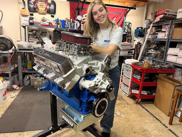 Riley Rebuilds parts for Fairlane engine