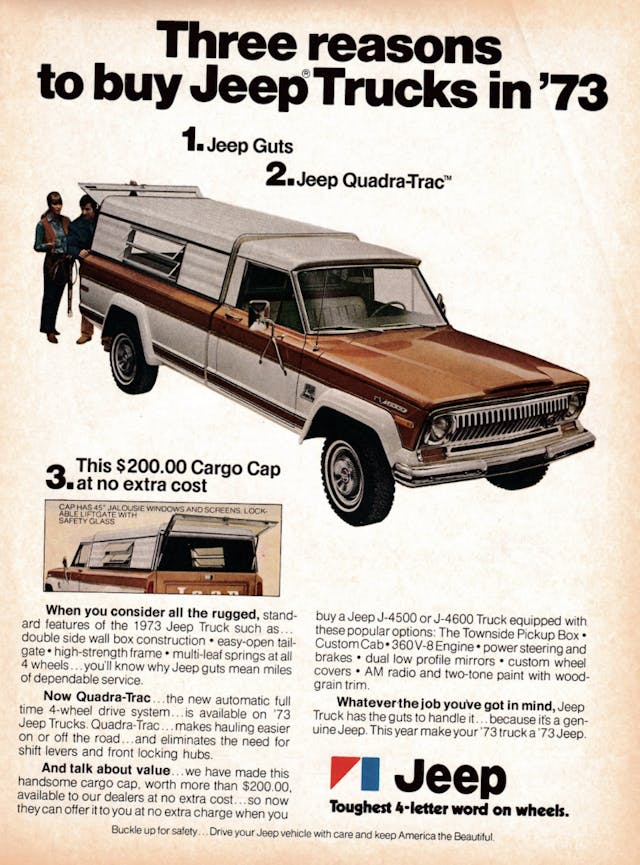 Jeep Trucks 1973