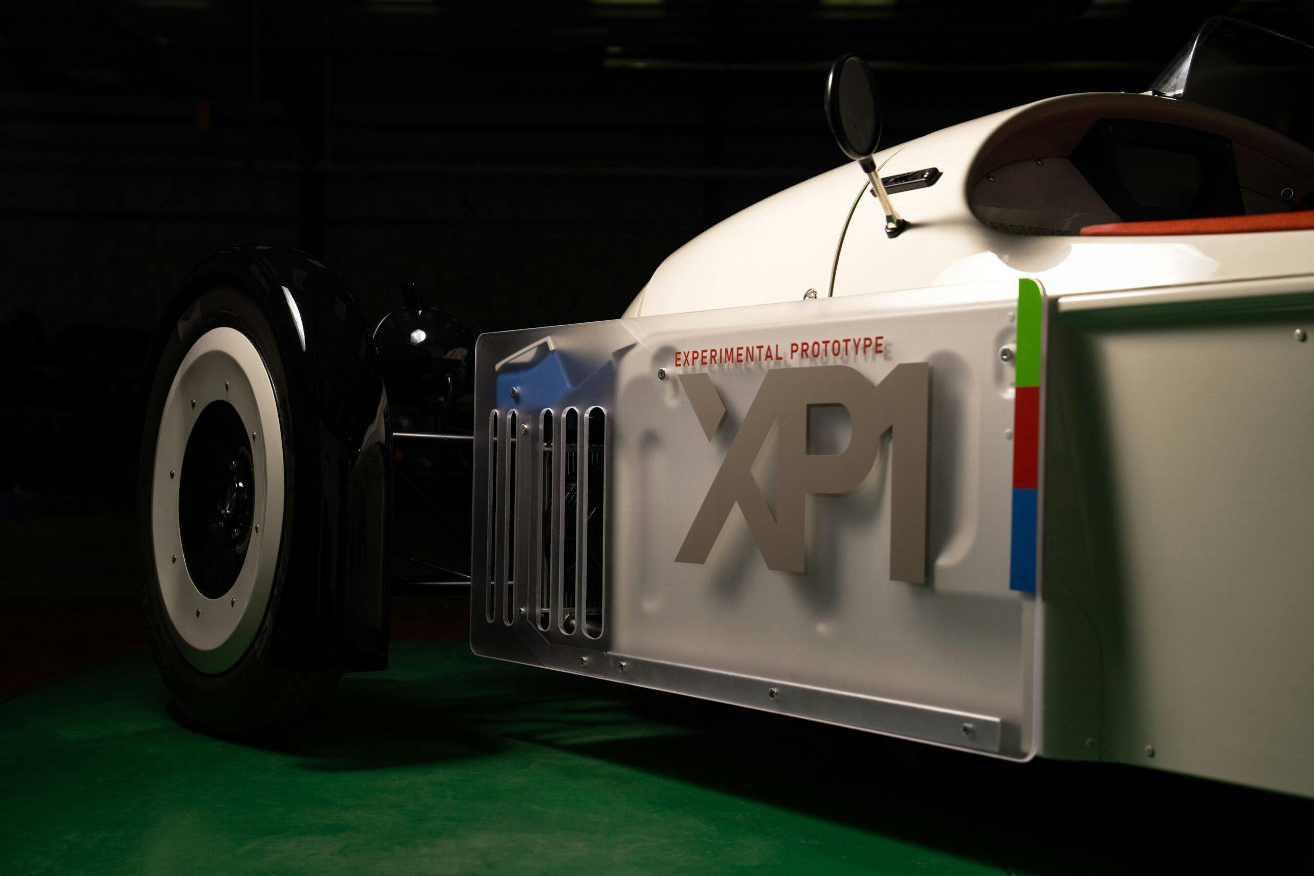 Morgan XP-1 electric 3 wheeler concept prototype ev