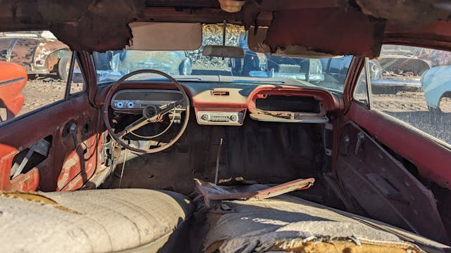 1963 Chevrolet Corvair Monza Club Coupe parts car interior front dash