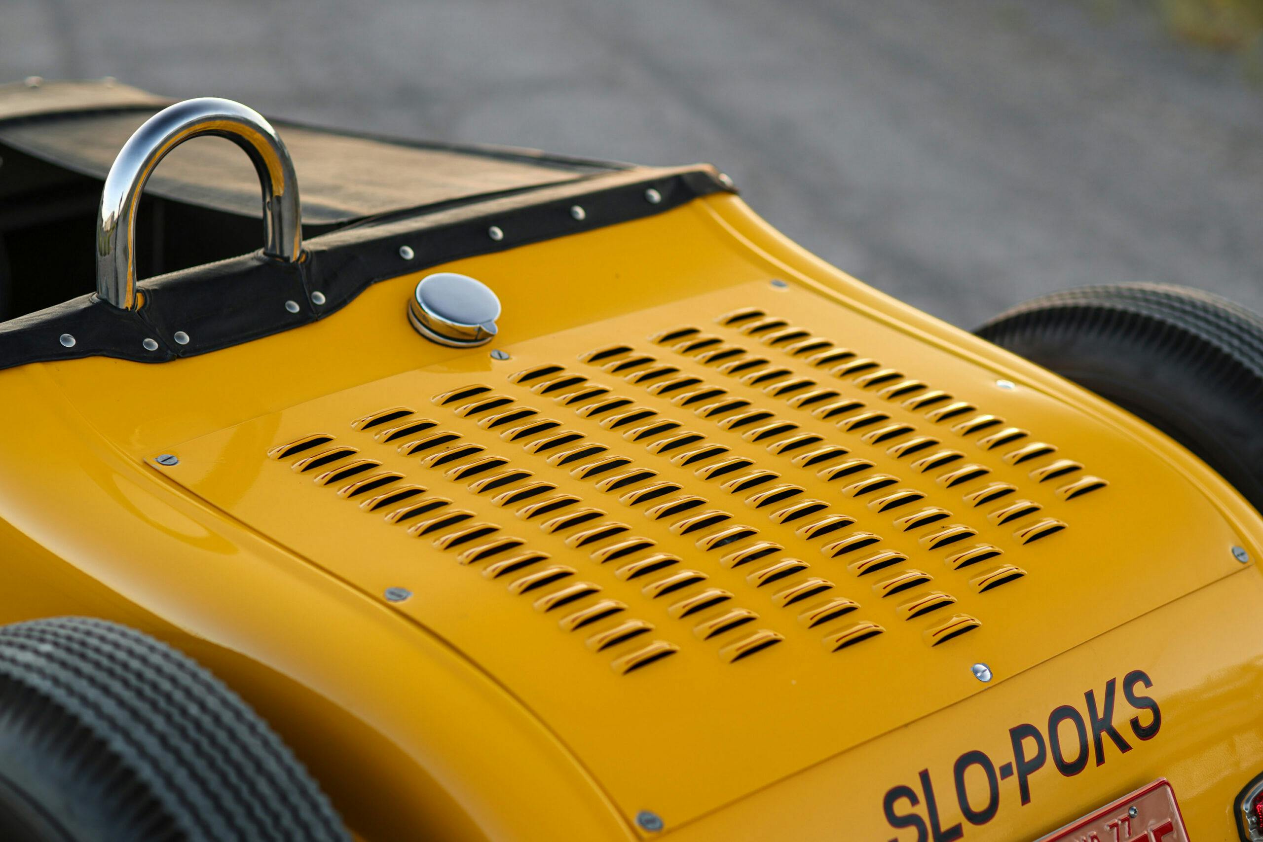 1927 Ford Model T roadster decklid louvers