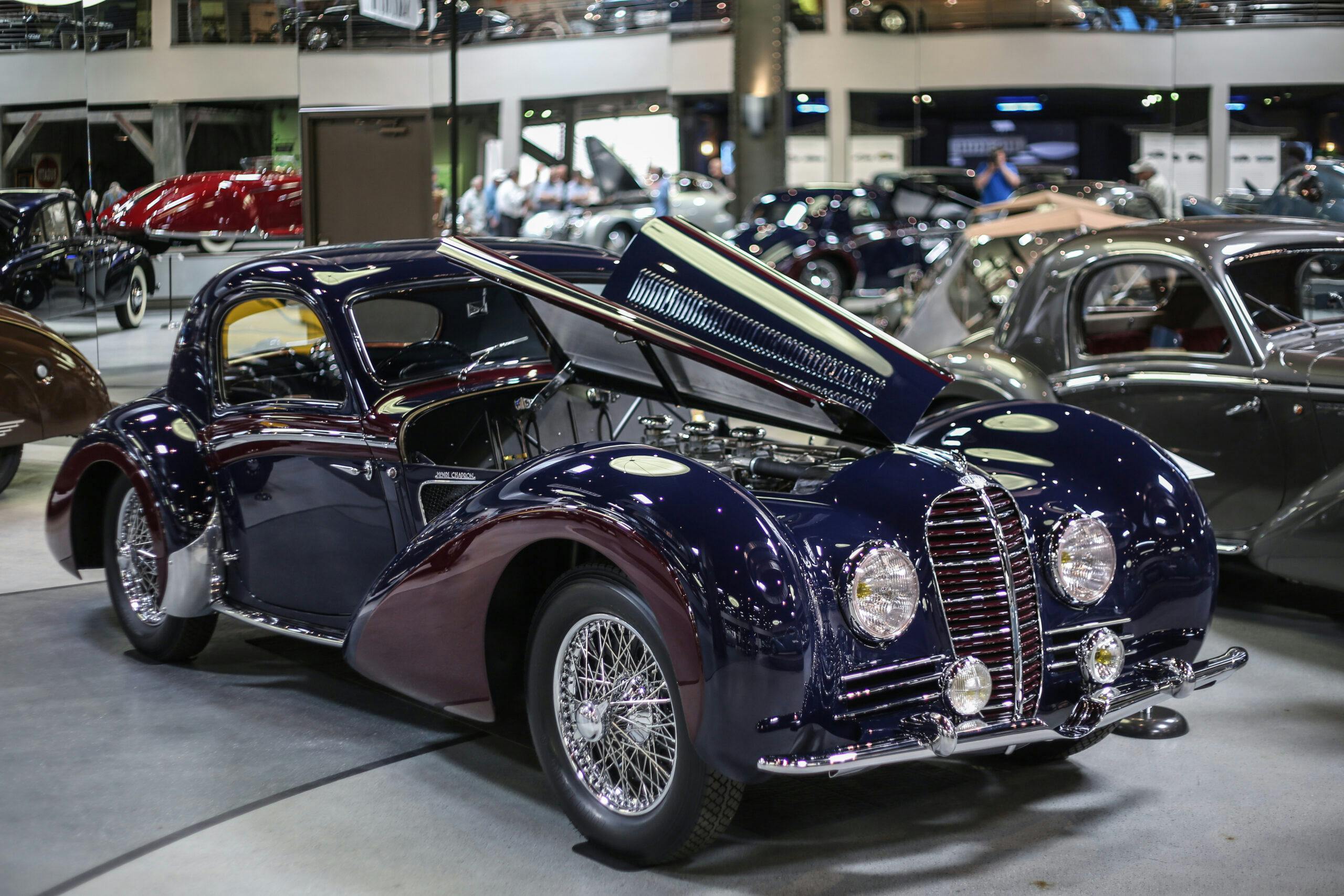 1938 Delahaye 145 Coupe Chapron mullin museum