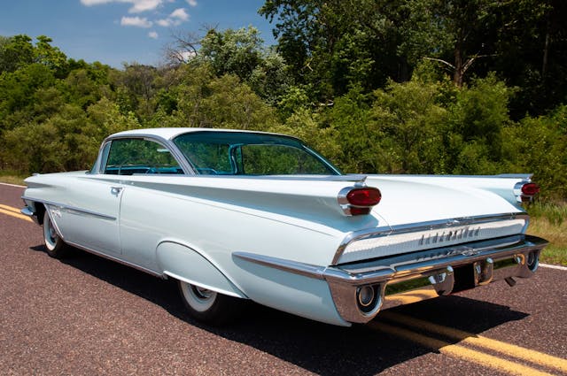 1959 Oldsmobile 88 Holiday Coupe rear three quarter