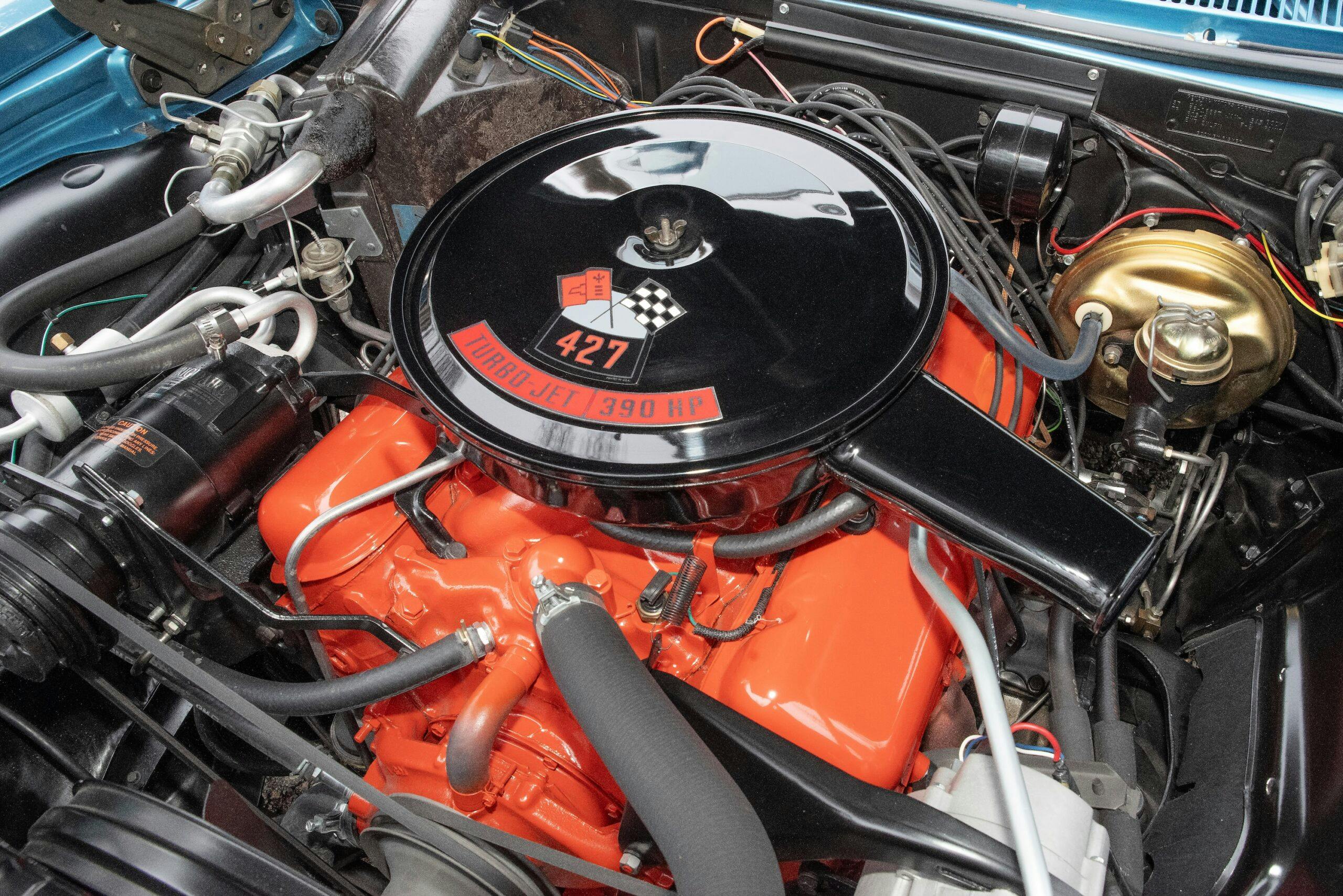 1966 Impala Super Sport convertible engine