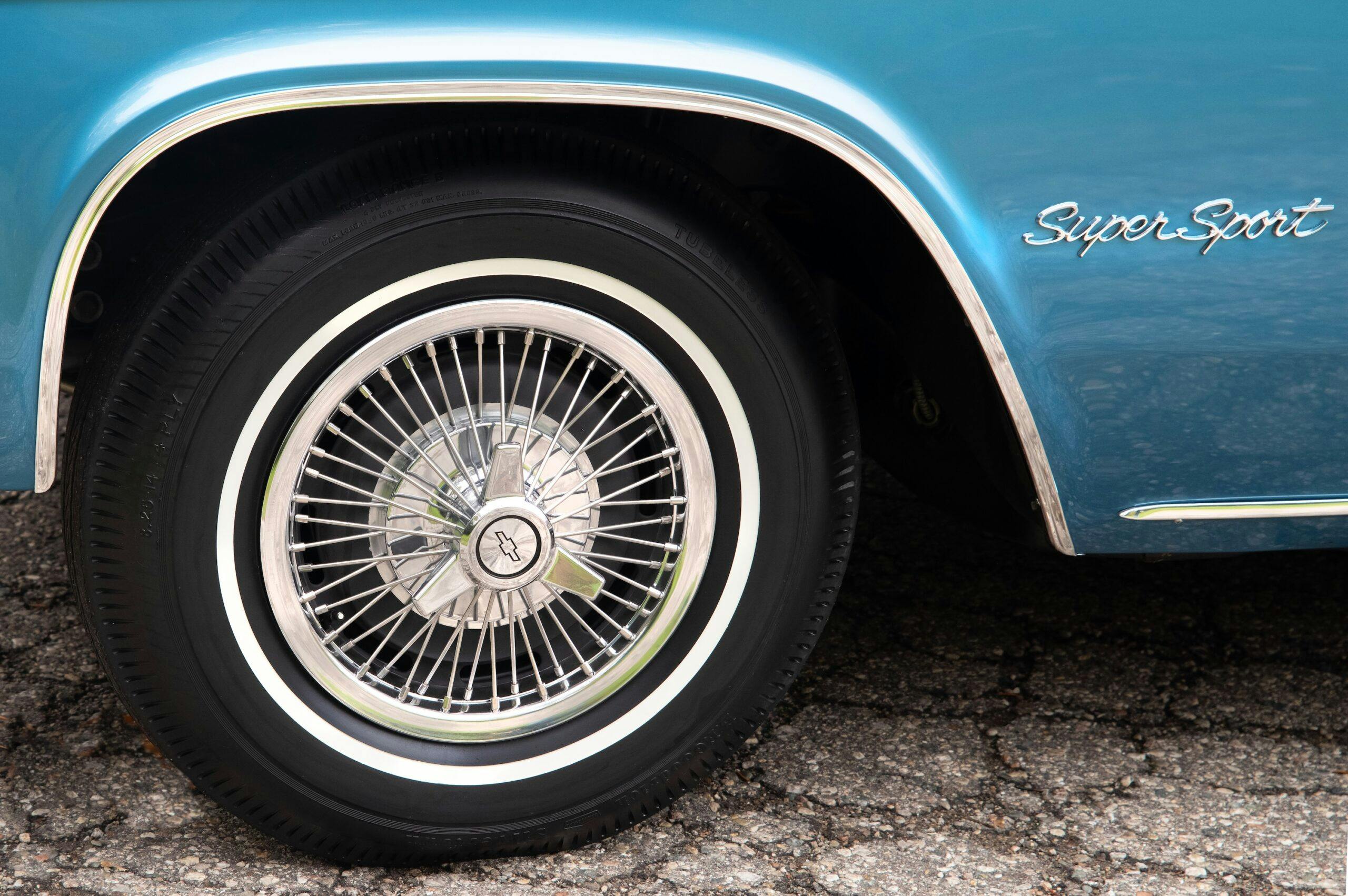 1966 Impala Super Sport convertible wire wheel covers