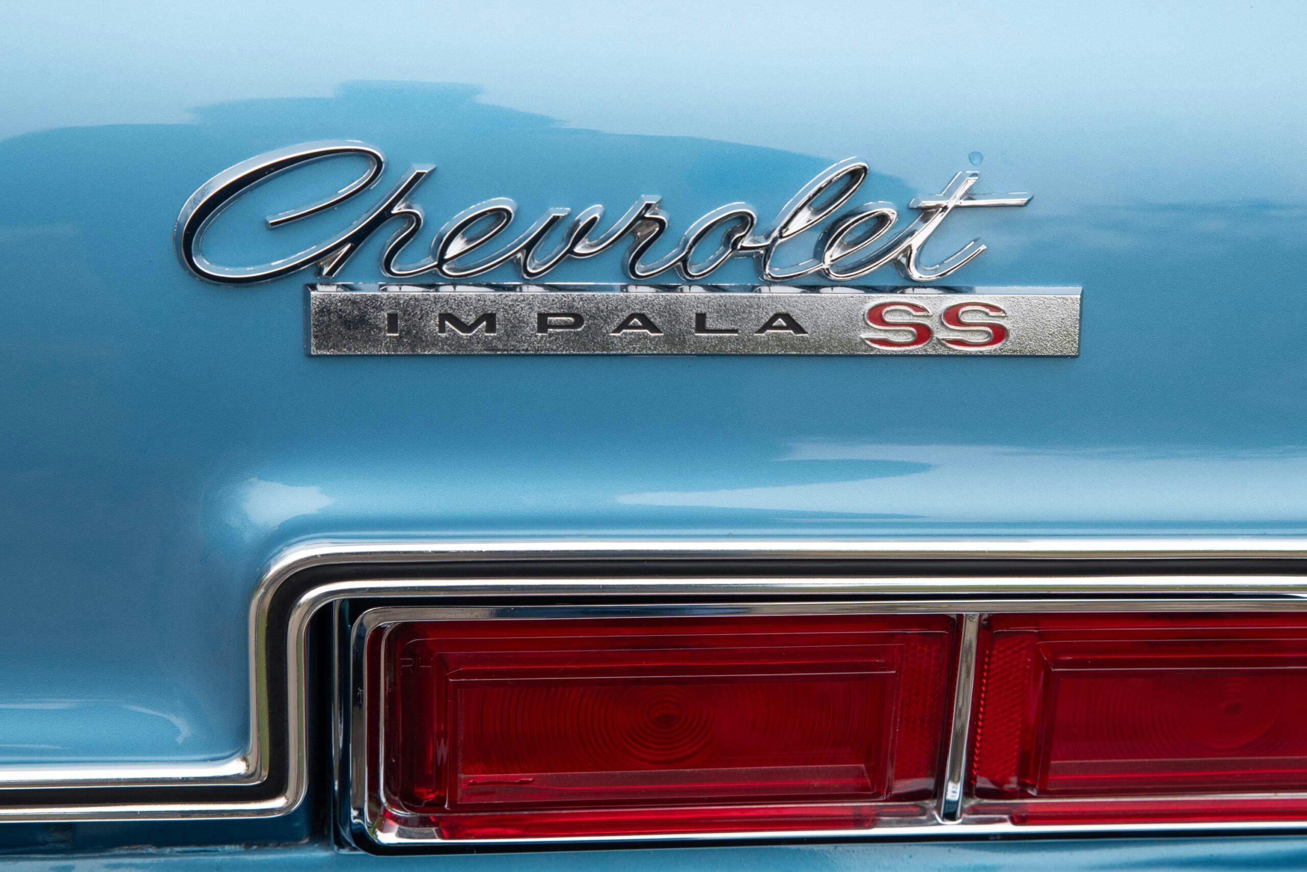 1966 Impala Super Sport convertible badge detail
