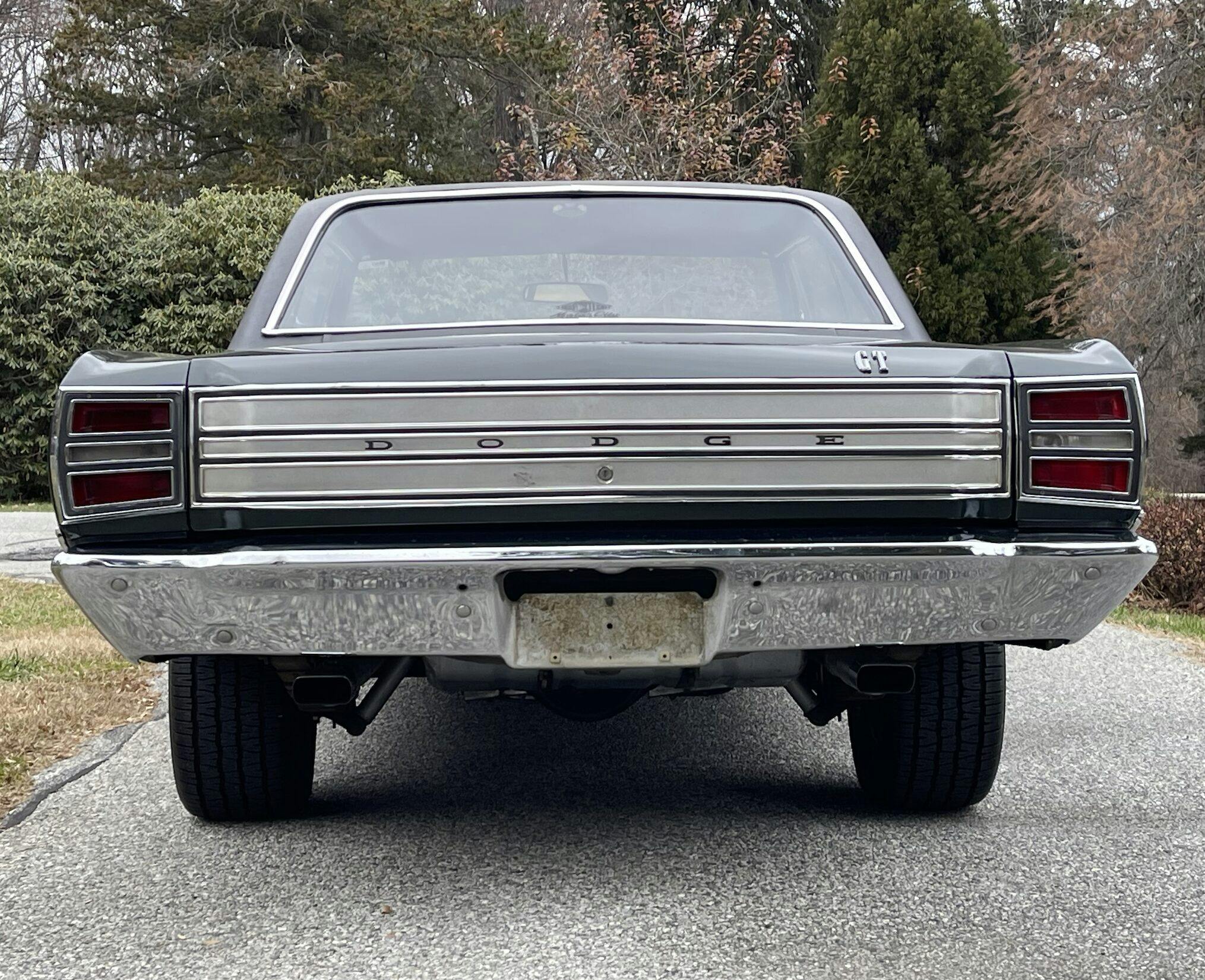 1968 Dodge Dart GT rear