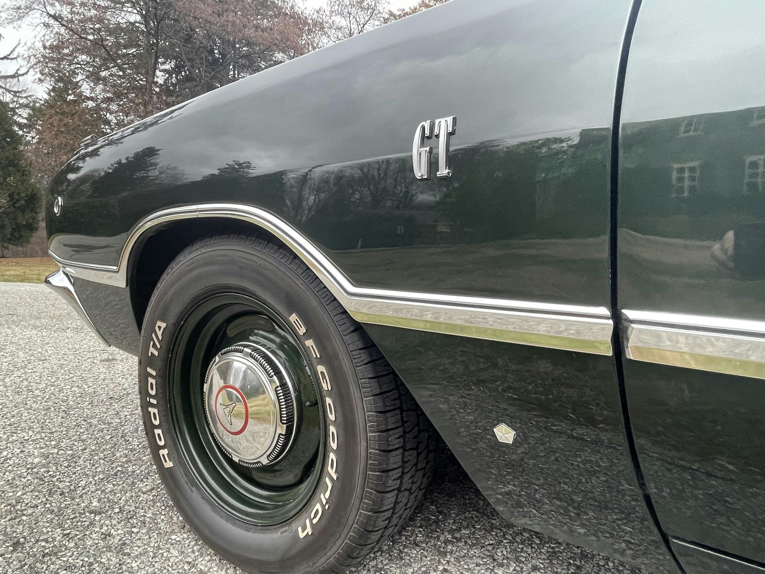 1968 Dodge Dart GT quarter panel front
