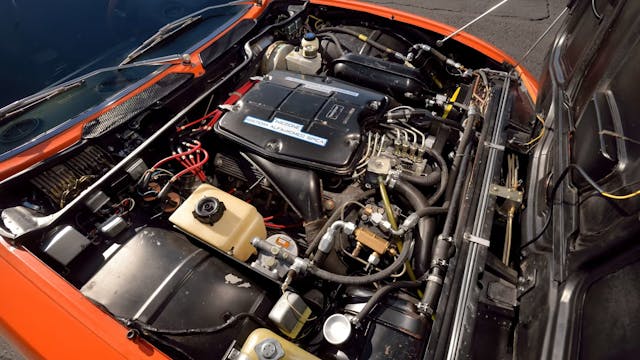 1972 Alfa Romeo Montreal engine bay