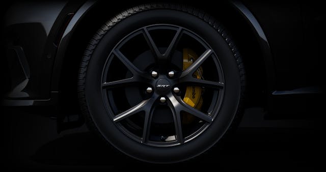 2024 Dodge Durango SRT 392 AlcHEMI wheel and brake caliper details