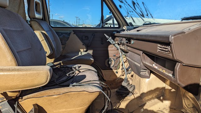1981 Volkswagen Vanagon interior seats