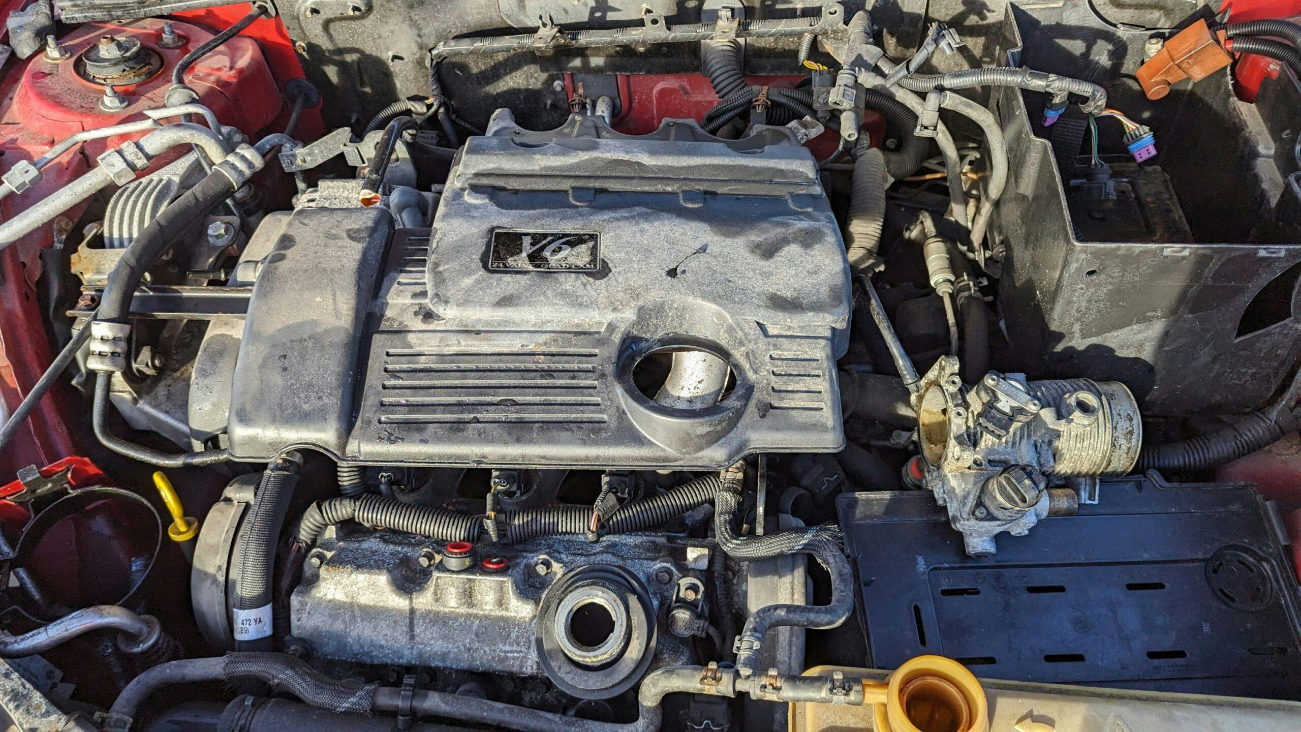 2005 MG ZT 190 engine detail