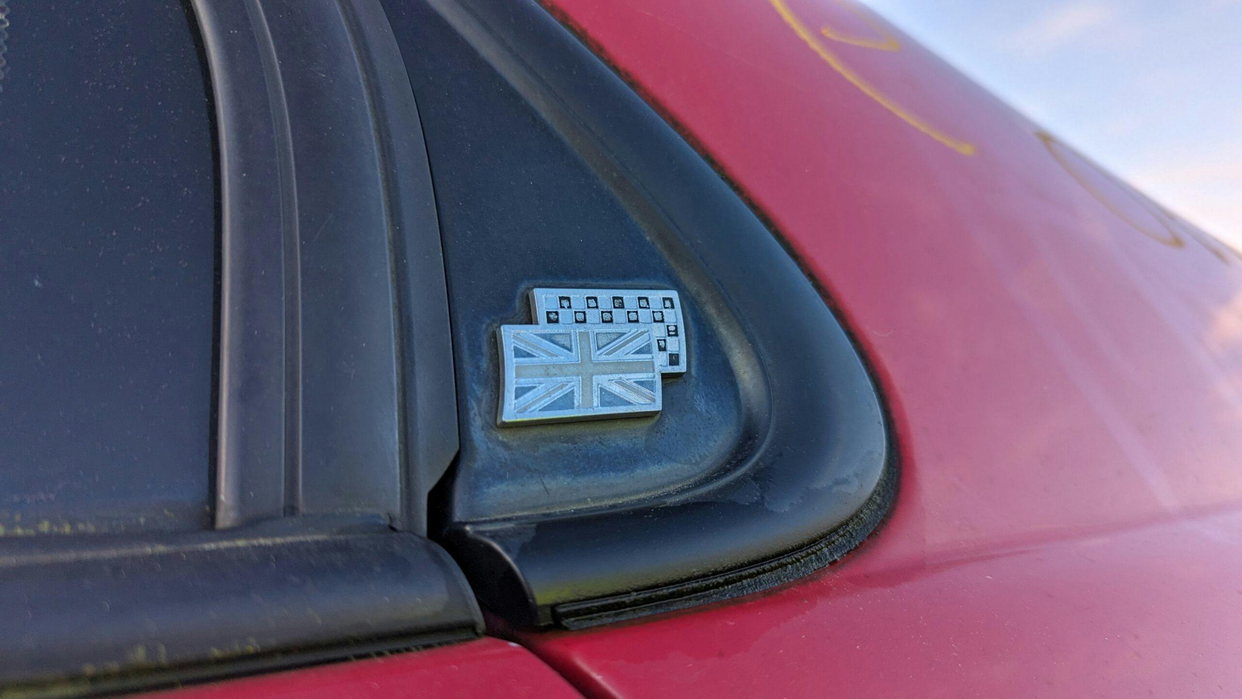 2005 MG ZT 190 stickers