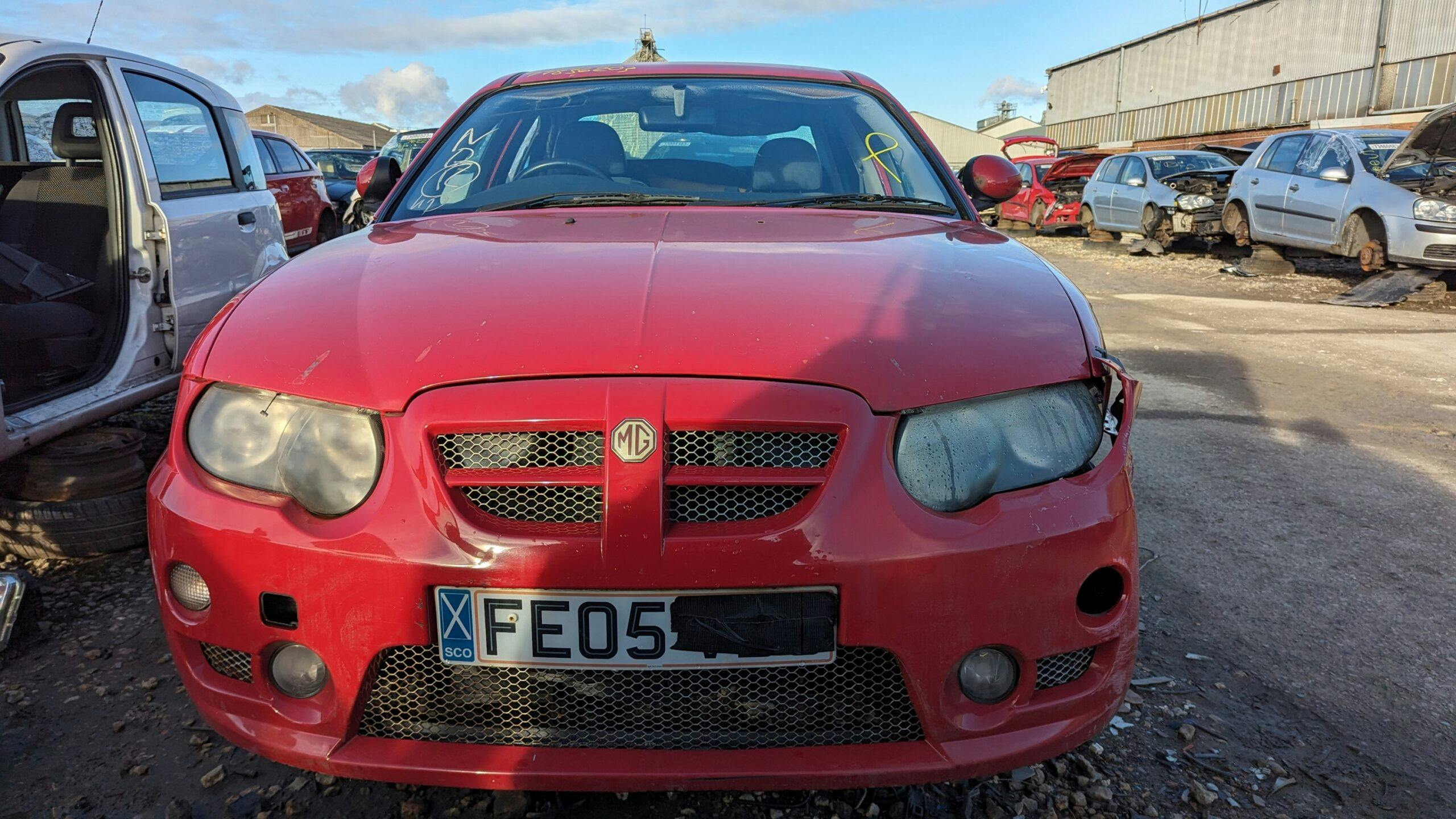 2005 MG ZT 190 front