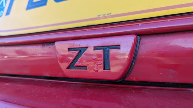 2005 MG ZT 190 detail