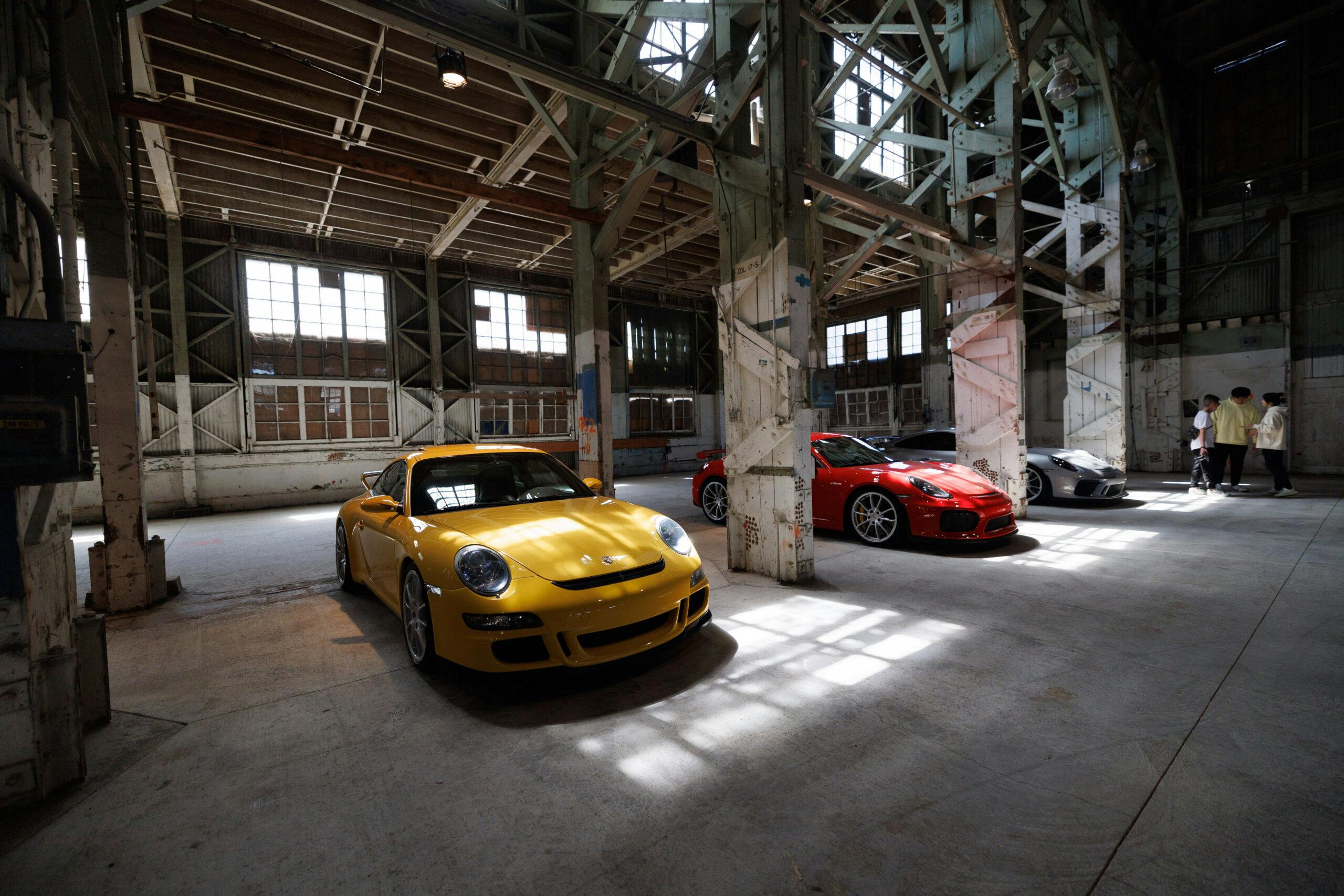 Air Water Porsche interior warehouse group