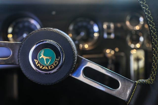 Anadol steering wheel emblem