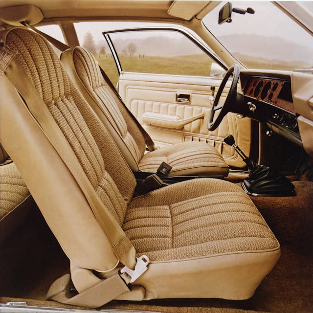 1975 Chevrolet Vega interior