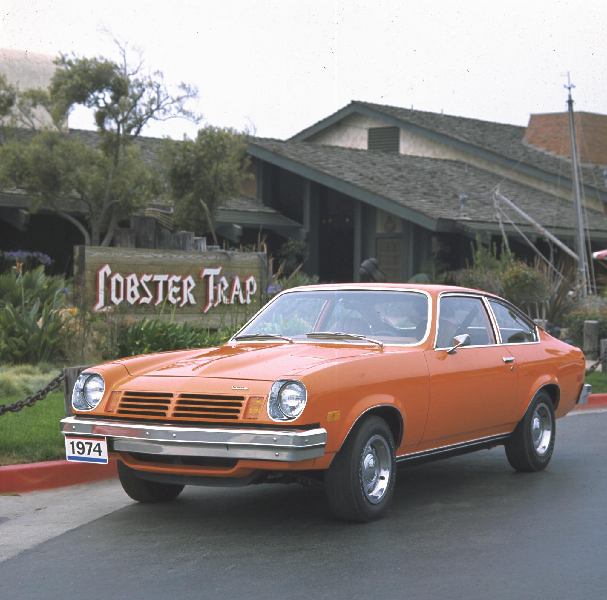 1974 Chevrolet Vega Hatchback Coupe front three quarter