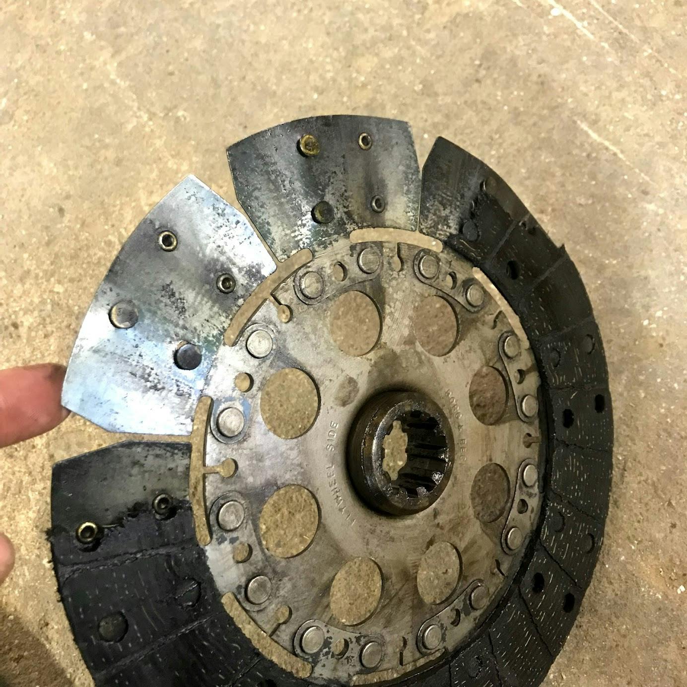 Corvair wrecked clutch