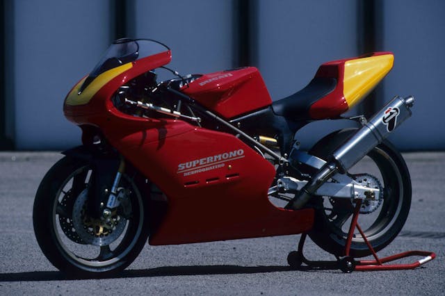 Ducati Supermono single side angle