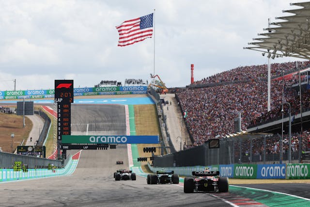 F1 US GP at the Circuit of The Americas on 2022 Austin Texas