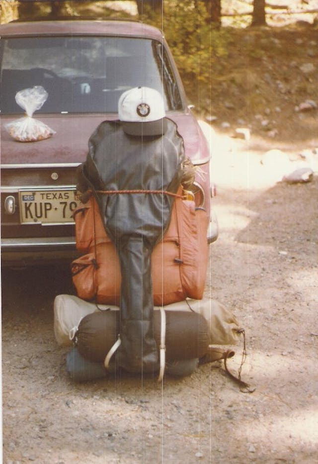 1971 BMW 2002 Malaga backpack