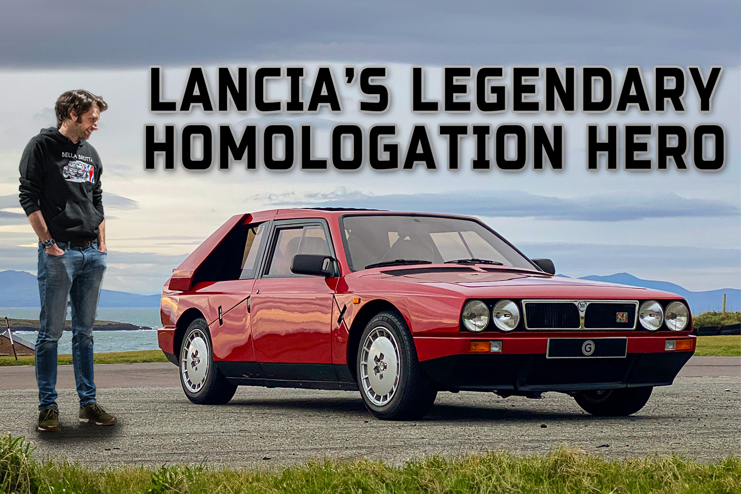 原画　　LANCIA 　DELTA S4 　「  crossing」 HenryCatchpole_LanciaDeltaS4_t