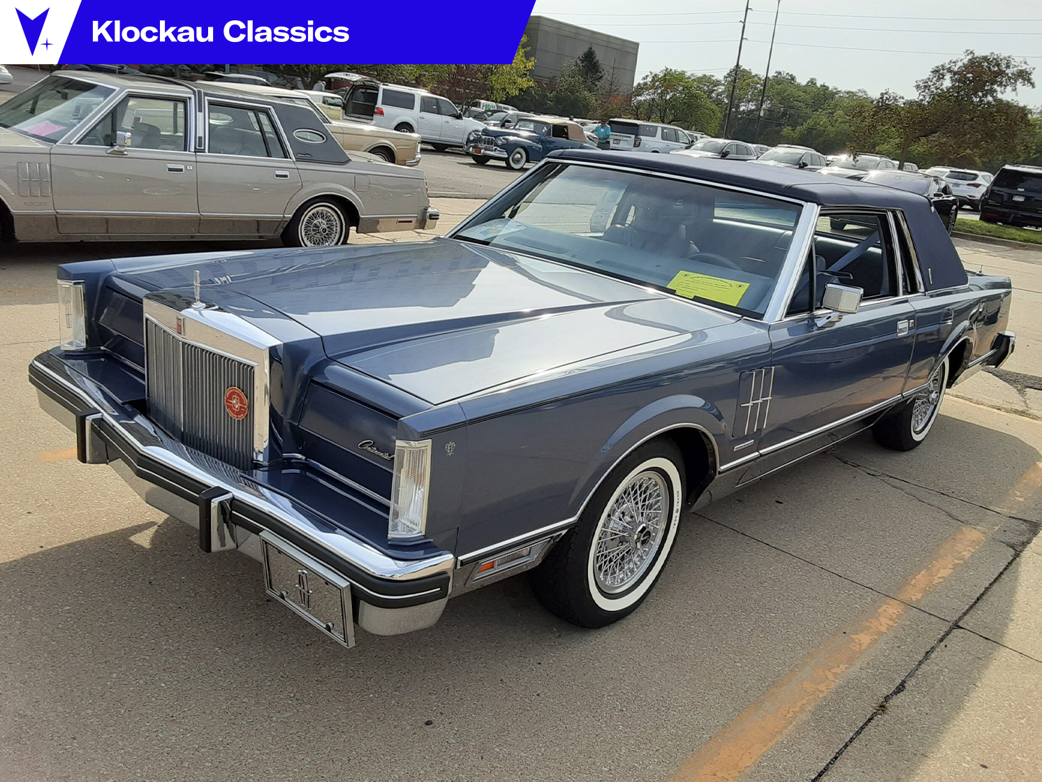 1983 Continental Mark VI Pucci Designer Edition: Blue Heaven
